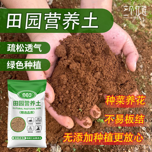 优质田园土庭院种菜土种果树黄土蔬菜种植土花土通用土壤泥土