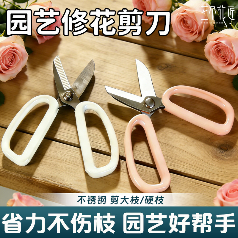 插花园艺剪刀花艺剪刀鲜花剪枝图片