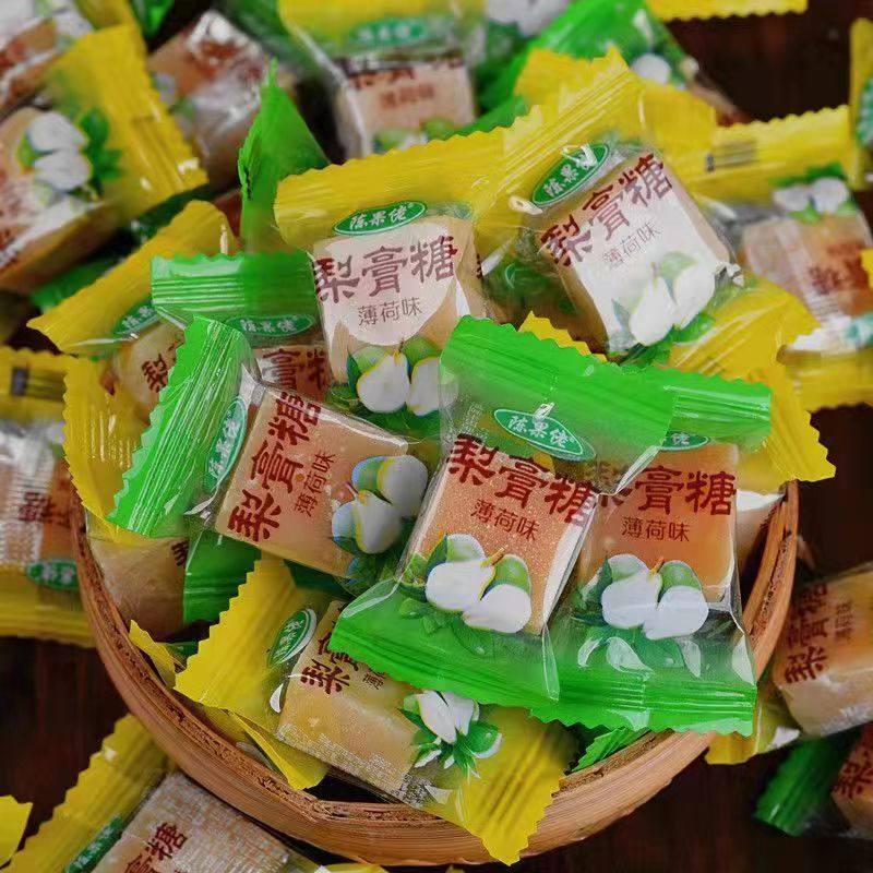 重庆硬糖梨膏糖清凉润喉图片