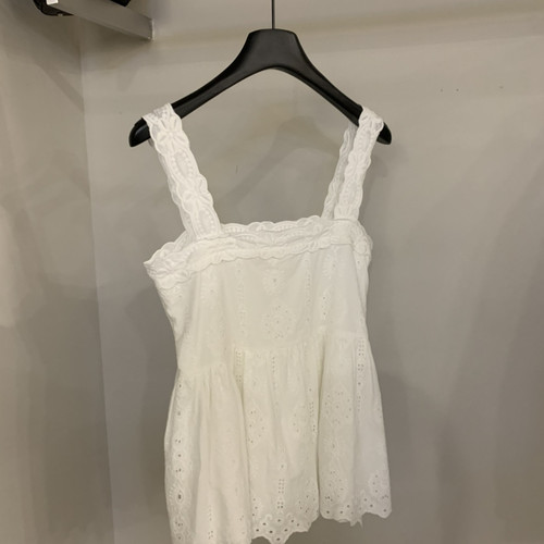 Hand made-26夏上新吊带花边减龄纯欲显瘦背心（含100棉料）6112