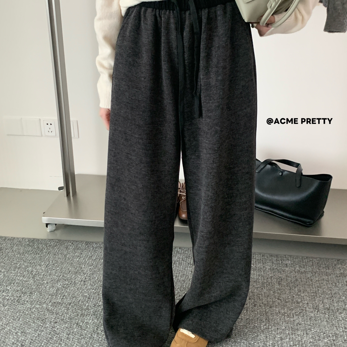 ACME PRETTY-上新三日火爆全场Chao爆阔腿裤休闲裤B2227