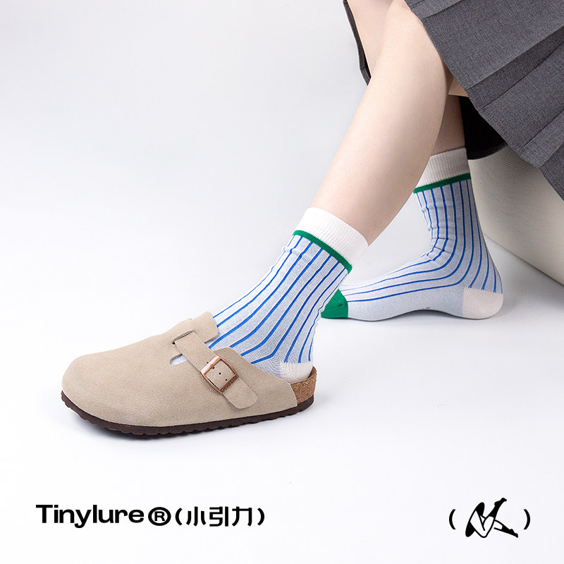 棕色长袜小引力棉透气运动情侣