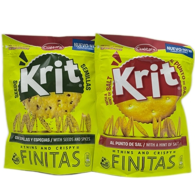 临期特价西班牙进口谷维塔奇亚籽亚麻籽酥脆饼干150g袋装网红零食