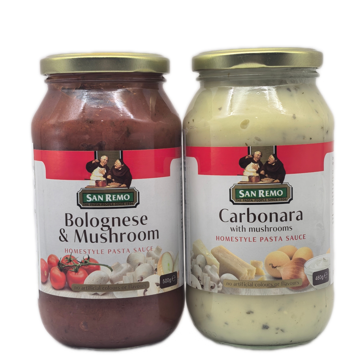 进口赛瑞盟卡伯娜奶油味意面酱480g番茄蘑菇酱披萨酱西餐调味酱