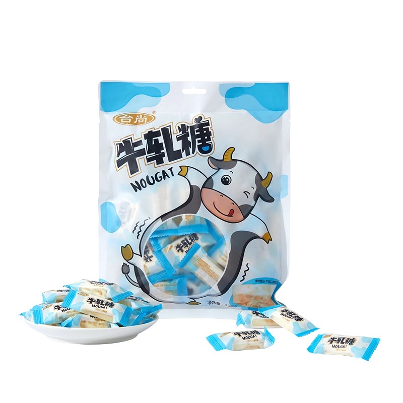 临期特价 台尚牛轧糖奶糖新年货大礼包喜糖散装糖果解馋零食328g