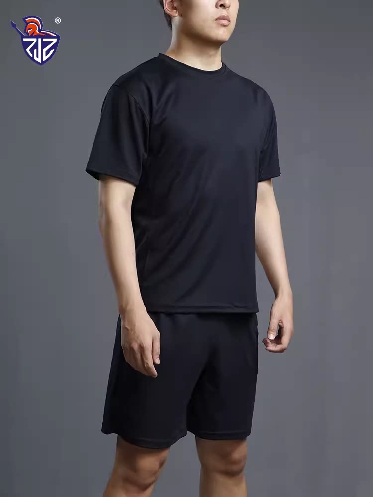 阻击者C1夏季体能训练服户外跑步作训服套装短袖T桖短裤速干运动