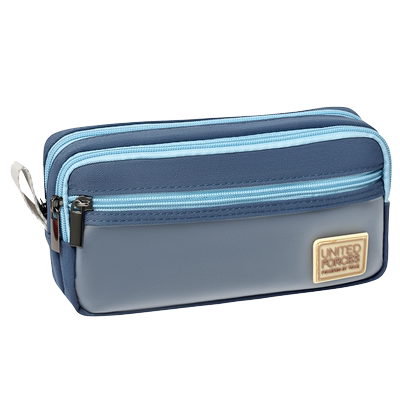 高颜值巨能装！三层笔袋防水耐脏