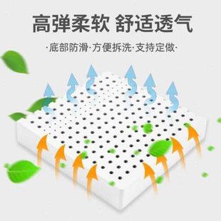 大红小清新防猫抓 红木沙发坐垫带靠背防滑实木座垫高密度海绵中式