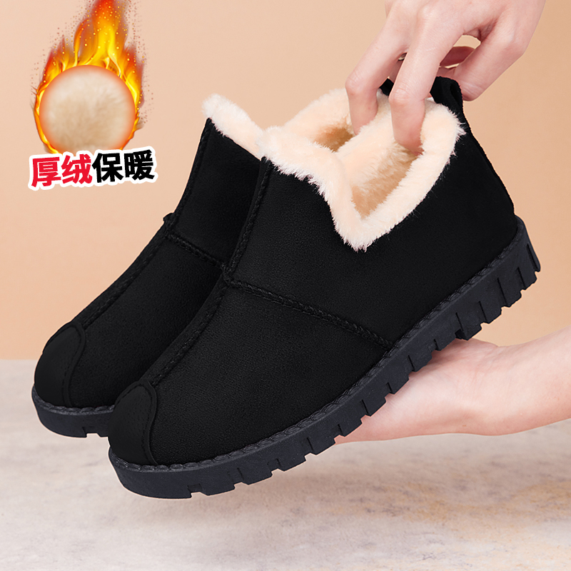 23年新款老北京棉鞋舒适加绒加厚