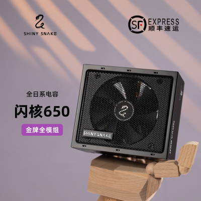 闪鳞(SHINY SNAKE)闪核NV650金牌SFX小电源额定650W全模组