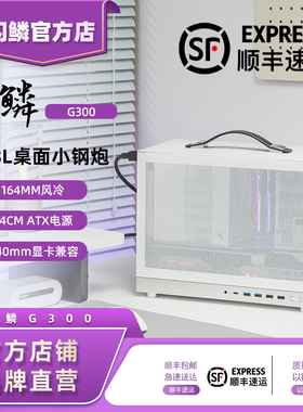 闪鳞G300机箱便携式MATX手提mini电脑主机箱台式机MATX
