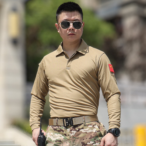 ARMORWOLF战术POLO衫男速干T恤t