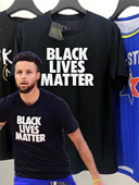 MATTER纪念篮球BLM美式 美职篮BLACK LIVES 运动速干高弹训练T恤