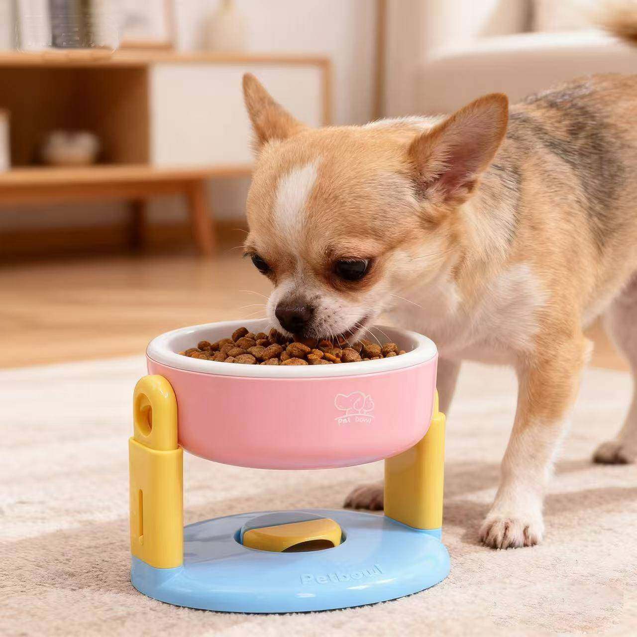 狗碗吸盘防打翻宠物饭盆可调节护颈狗狗食盆大口径高脚碗猫狗通用,宠物/宠物食品及用品,猫狗碗/慢食碗,淘宝优惠券,粉丝福利购,淘宝优惠卷