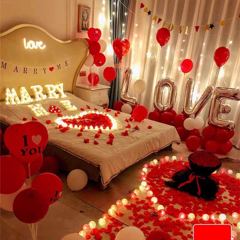表白求婚惊喜布置气球男女朋友情人节浪漫背景装饰场景纪念日装扮,节庆用品/礼品,气球,淘宝优惠券,粉丝福利购,淘宝优惠卷