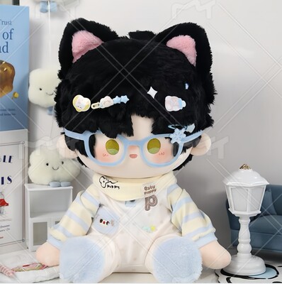 恋与深空黎深属性40cm棉花娃娃