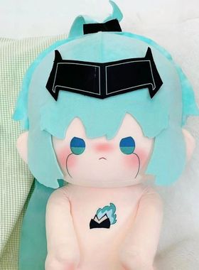 原创开心超人伽罗属性40cm棉花娃娃可爱毛绒玩偶公仔送人节日礼物