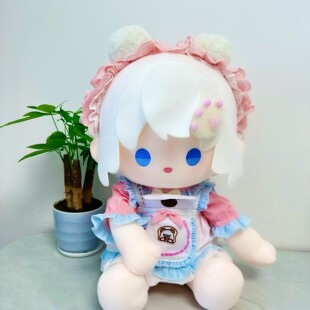 40cm棉花娃娃换装衣服裙子超动漫周边坐姿玩偶公仔高质量礼物便宜