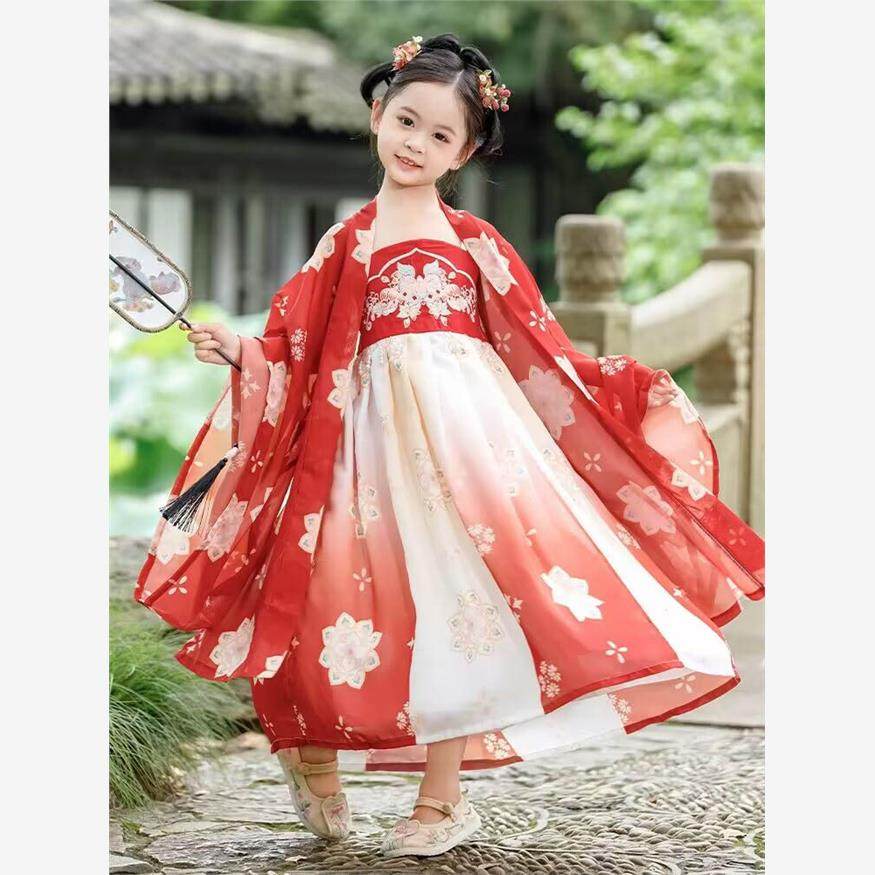 汉服女童中国风儿童古风超仙