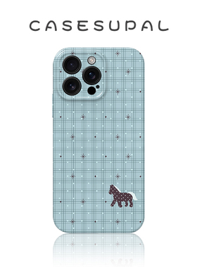 适用iPhone17苹果16手机壳华为nova15新款oppofindx9菲林荣耀500全包小米17格纹星星波点小马vivos50一加ACE6