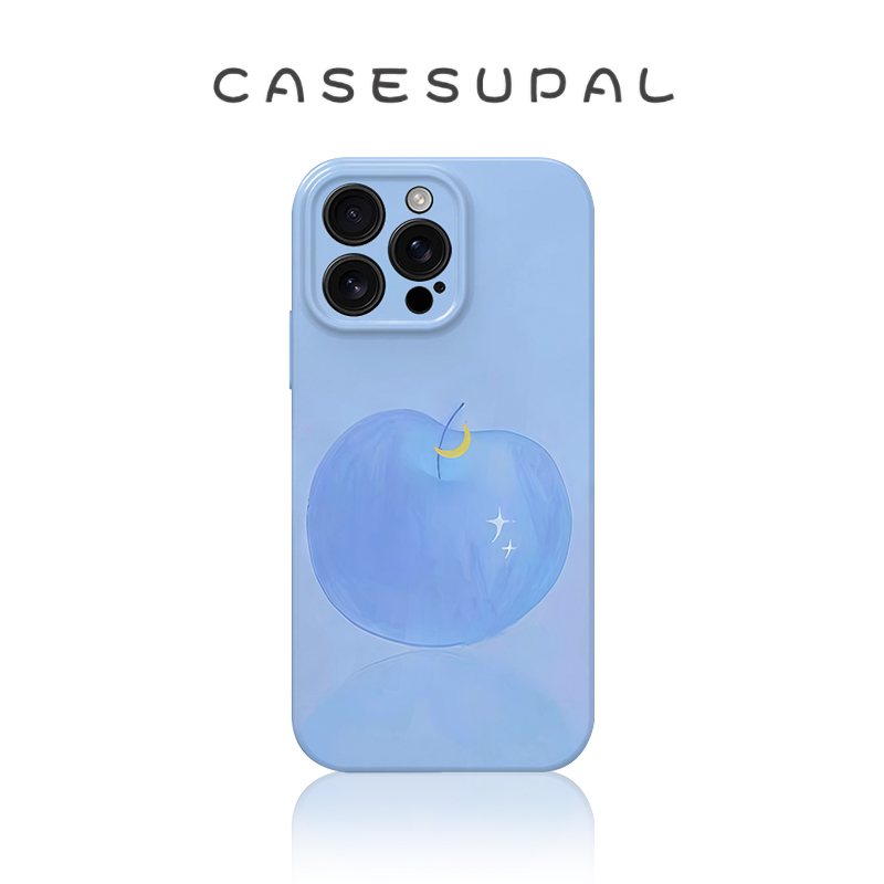 适用iPhone17苹果16手机壳华为p80新款oppofindx9菲林小米17全包荣耀magic8梦幻蓝色星光苹果vivox300一加15