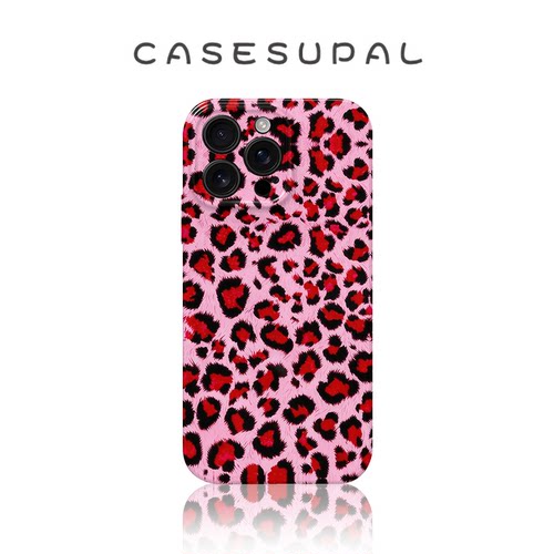 适用于iPhone18苹果17手机壳华为nova16新款oppofindx9菲林荣耀500全包小米17个性玫粉金豹纹vivos50一加ACE6