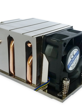 全新AMD服务器SP3霄龙CPU散热器EPYC 7001/7002热管TR4散热片风扇