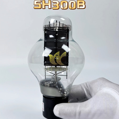 金音铼WESH300B球型玻壳吊勾高频靓丽纳米碳阳极推动管直代300B