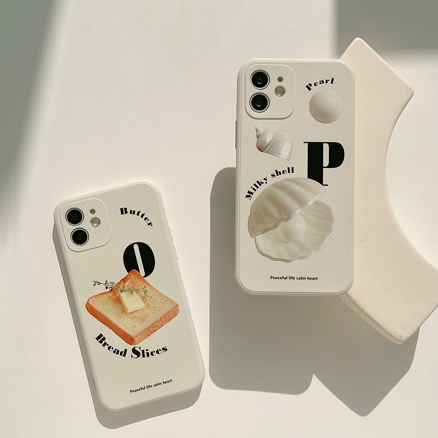 ins冷淡风原创苹果14promax手机壳iPhone13硅胶软壳oppo小米vivo