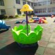新款 旋转木马幼儿园蘑菇转转椅z塑料户外转马儿童玩具室外游乐荡