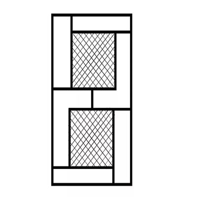 菱形网片网格片小孔铁丝网铁艺吊顶客厅餐厅装饰屏风隔断墙展示架