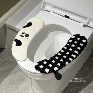 通用坐便套粘贴式 马桶坐垫家用四季 座便器垫N圈秋冬加厚马桶贴垫