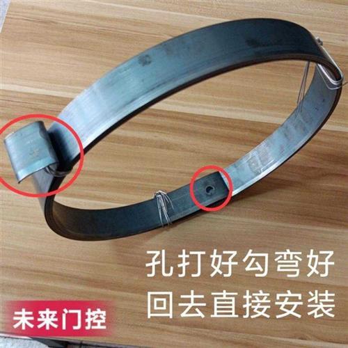 卷钢闸门弹簧条 长铁伸皮 卷帘门弹簧铁62盘片手动拉门弹簧条拉弹