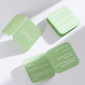 刷卡片印公司感信谢礼盒封婚礼小服装 订做高档明片售后纸DWV卡定