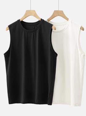 冰氧吧心82163 凉感男士家东居圆领背 无袖可居和外穿夏款山网店