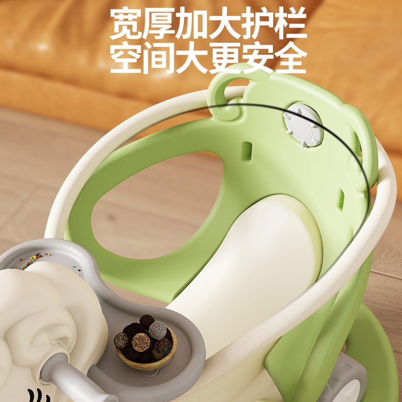 摇摇马木马儿h童摇马婴儿宝宝溜溜车二合一周岁生日礼物玩具小摇