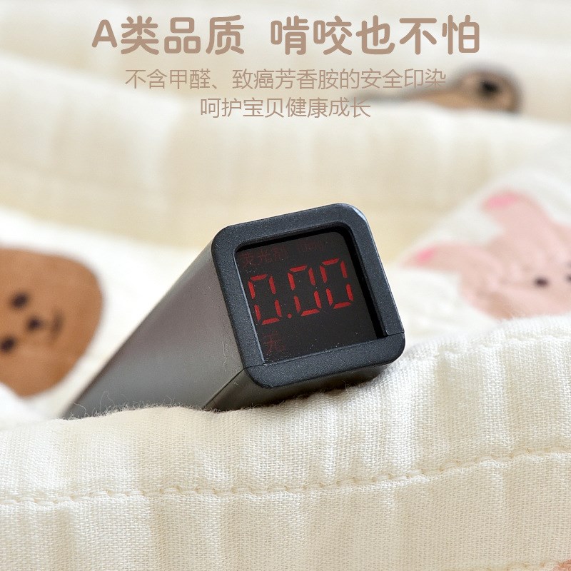 新生儿纯棉纱布枕垫婴幼儿枕头初生宝H宝平枕四季通用防吐奶小枕