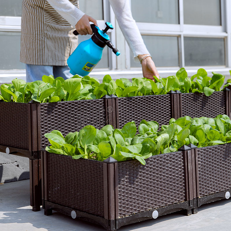 家庭蔬菜种植箱阳台楼顶户外专用种菜神器K顶楼特大屋顶室内省空