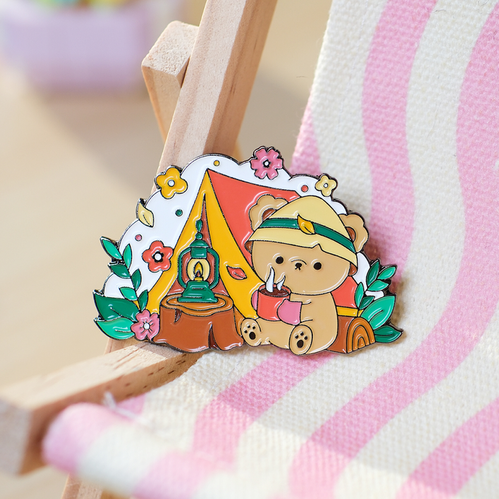 PINSTINCT可爱磁吸金属徽章