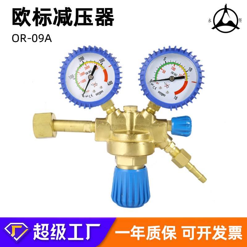 直供双表体大阀体欧标减压器出口款工业级欧洲款氧气表CO2减压阀