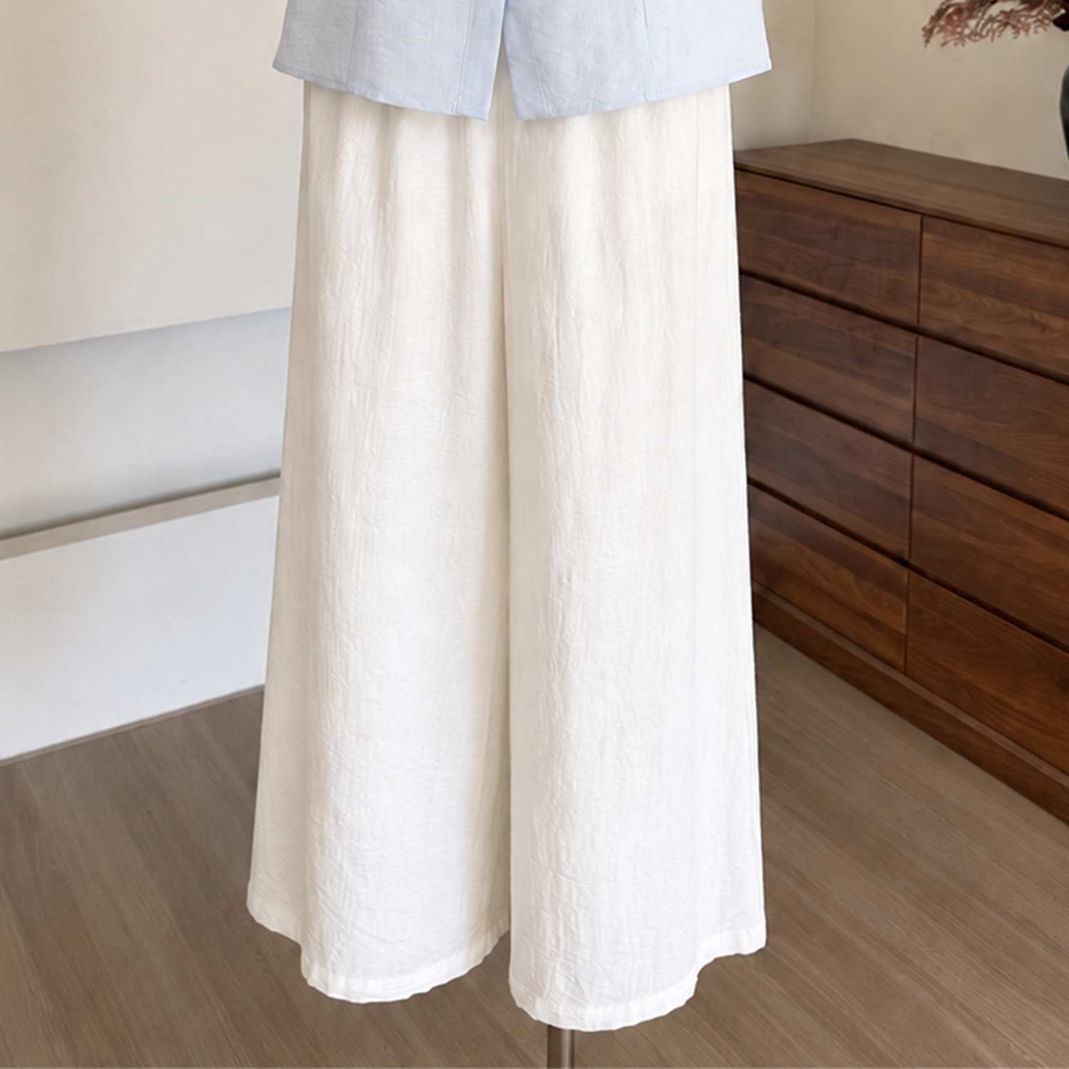 Mom's Summer Outfit Set Lyocell 2026 New Style Dignified and Elegant Middle-Aged and Elderly Women's Short-Sleeved Top Two-Piece Set