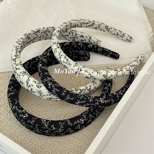 发卡 碎发压发头箍2026新款 复古碎花高颅顶发箍女气质百搭春季 新款