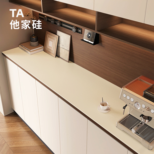 他家硅餐边柜保护垫酒柜 玄关桌面垫子轻奢电视柜桌垫防水耐高温