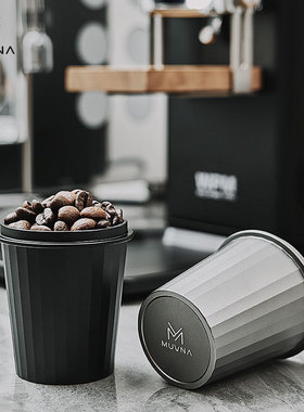 MUVNA意式咖啡机Grani接粉杯磨豆机称豆杯手冲咖啡闻香杯51mm58mm