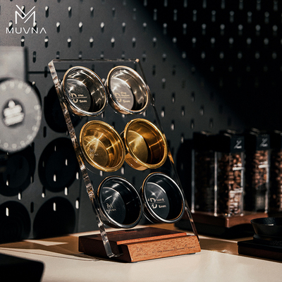 MUVNA慕威纳 意式咖啡机手柄粉碗盲碗立体收纳层架二次分水网收纳