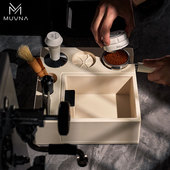 MUVNA慕威纳 意式 咖啡ABS多功能压粉座布粉器压粉器底座手柄支架