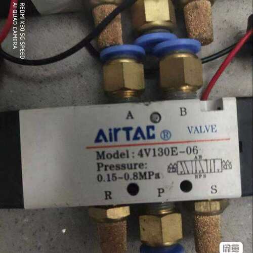 议价4V130E-06 亚德客电磁阀实物图片 9成新，单价35