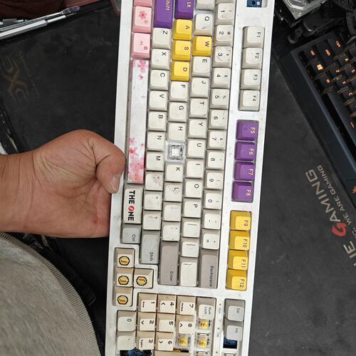 议价淘宝绝版 首席玩家mk980pro热拔插的 掉了几个键的