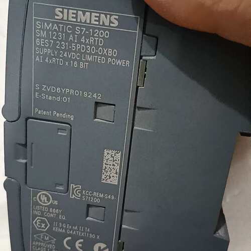 议价西门子SM 1231 AI 4xRTD 6ES7 231-5