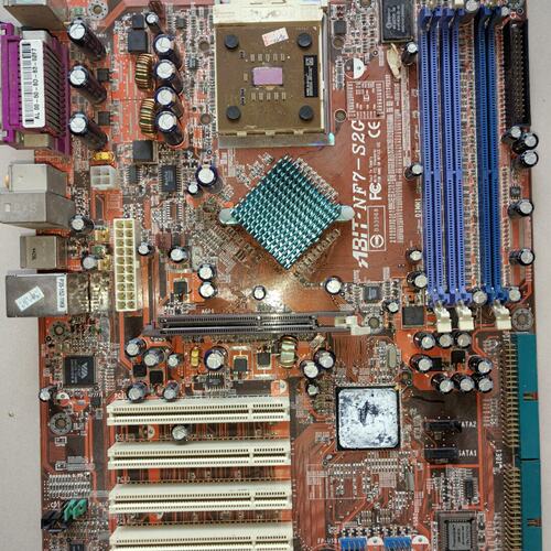 议价升技ABIT-NF7-S2主板K7主板462 针CPU250